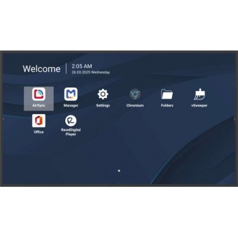 ViewSonic CDE6531 – Màn hình hiển thị 65 inch 4K UHD, Android 14, 24/7