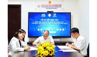 Viện Nghiên cứu Thiết kế Trường học, ViewSonic và Đức Pháp Ký Kết Hợp Tác Thúc Đẩy Chuyển Đổi Số Giáo Dục Tại Việt Nam