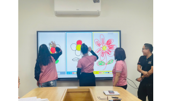 Trường Mầm Non A Đột Phá Phương Pháp Giảng Dạy Cùng Màn Hình Tương Tác và Hệ Sinh Thái myViewBoard