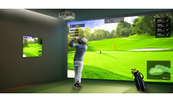 Trải Nghiệm Đánh Golf Ngay Tại Nhà Với Máy Chiếu ViewSonic.