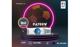 ViewSonic PA700W - Máy Chiếu Công Nghệ Độc Quyền Đưa Bóng Đá Đến Mọi Ngóc Ngách