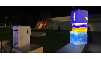 Festival PRISMA 2026 tạo dấu ấn với projection mapping bằng ViewSonic LS740HD