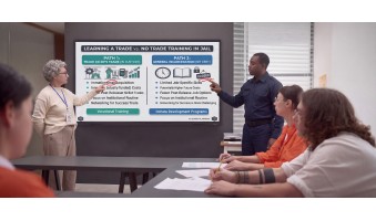Sở cải huấn California đổi bảng trắng sang màn hình tương tác ViewSonic