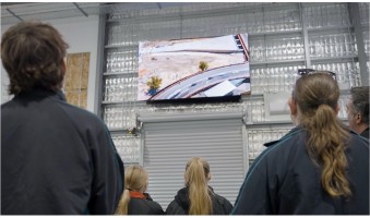 Màn hình LED ViewSonic 163 inch tại Construction Futures Centre