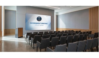 Nhà thầu quốc phòng hàng hải nâng cấp phòng họp với màn hình dvLED ViewSonic 163 inch