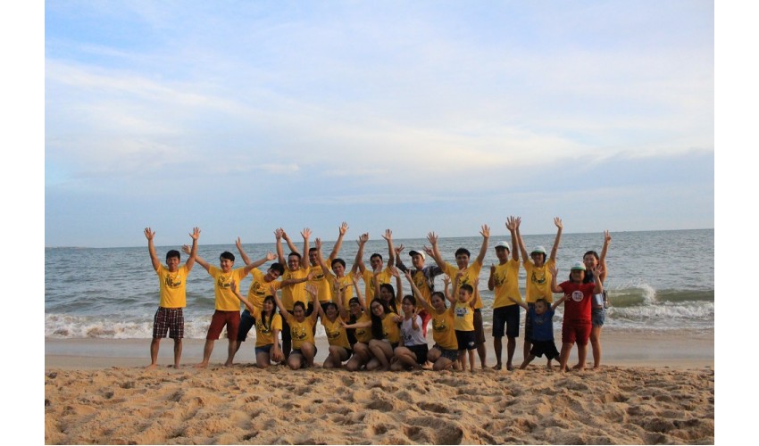 Hoạt động vui chơi giải trí team building của Công ty Đức Pháp