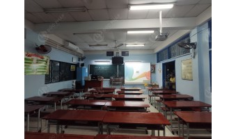 Hoàn Thành Lắp Đặt Hệ Thống Máy Chiếu Cho Trường Tiểu Học Quận Gò Vấp, HCM