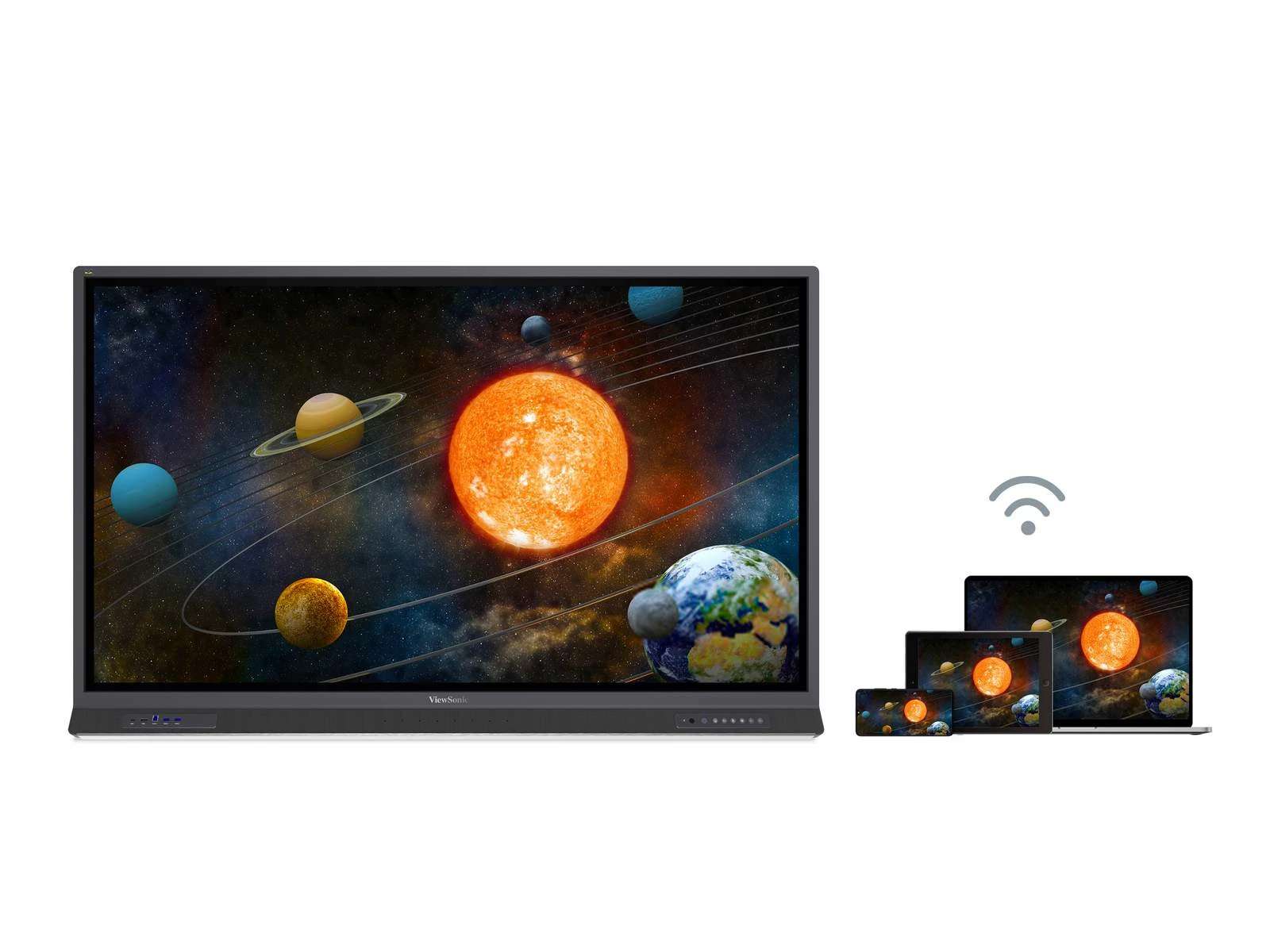 Màn Hình Tương Tác ViewSonic ViewBoard IFP6552-1C – 65” 4K, USB-C, Cảm Ứng 33 Điểm