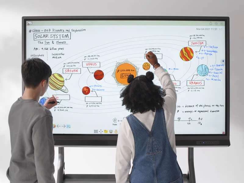 Màn Hình Tương Tác ViewSonic ViewBoard IFP6552-1C – 65” 4K, USB-C, Cảm Ứng 33 Điểm