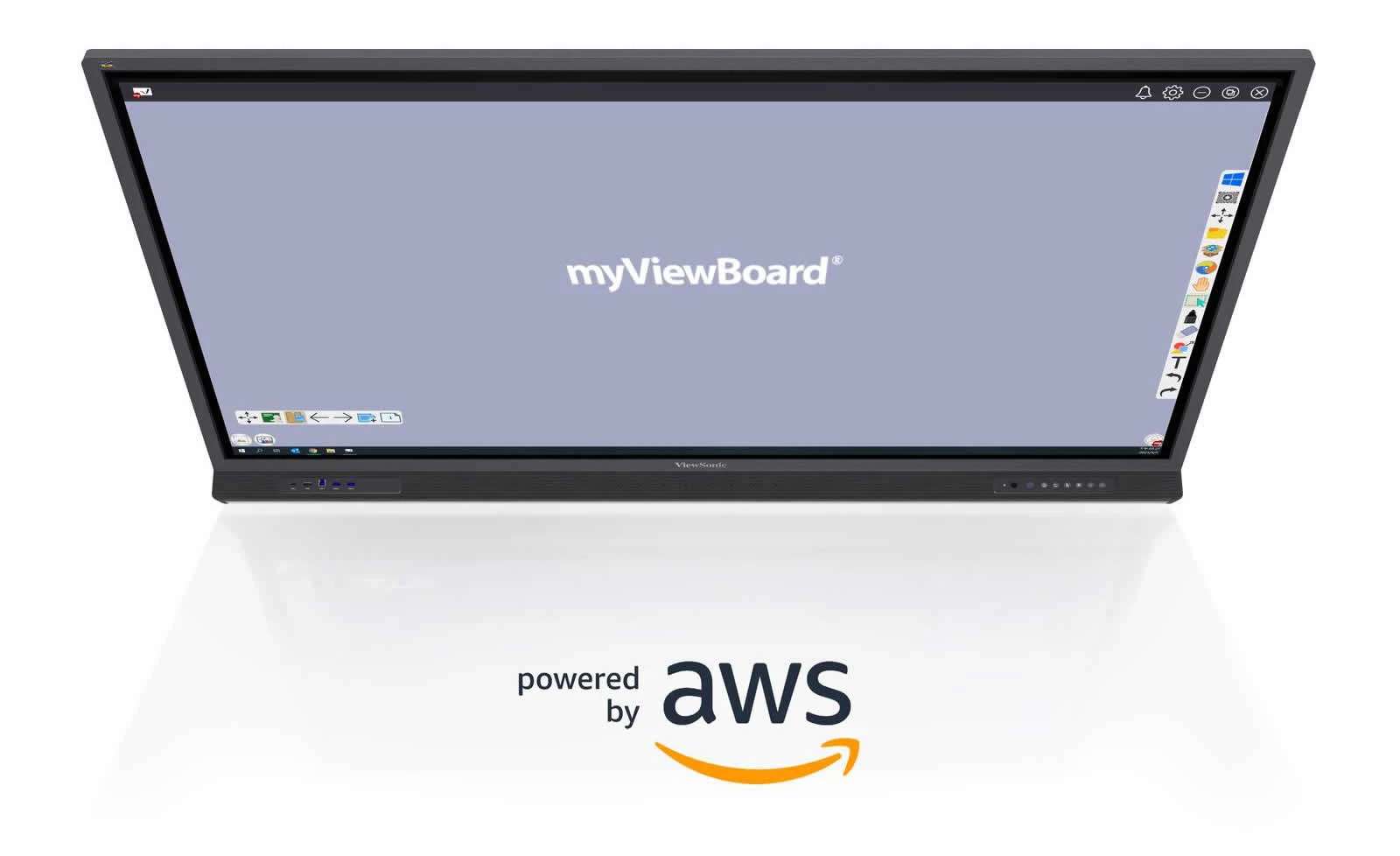 Màn Hình Tương Tác ViewSonic ViewBoard IFP6552-1C – 65” 4K, USB-C, Cảm Ứng 33 Điểm