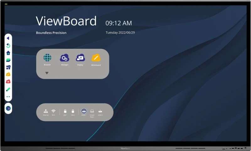 Màn Hình Tương Tác ViewSonic ViewBoard 7562 – 75” 4K UHD, UFT+, USB-C 65W