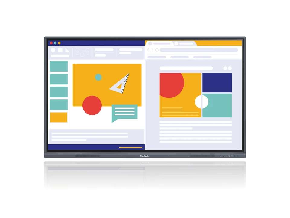 Màn Hình Tương Tác ViewBoard IFP8633-G–86” 4K, Android 11, Cổng USB-C 65W, Đa Nhiệm & myViewBoard