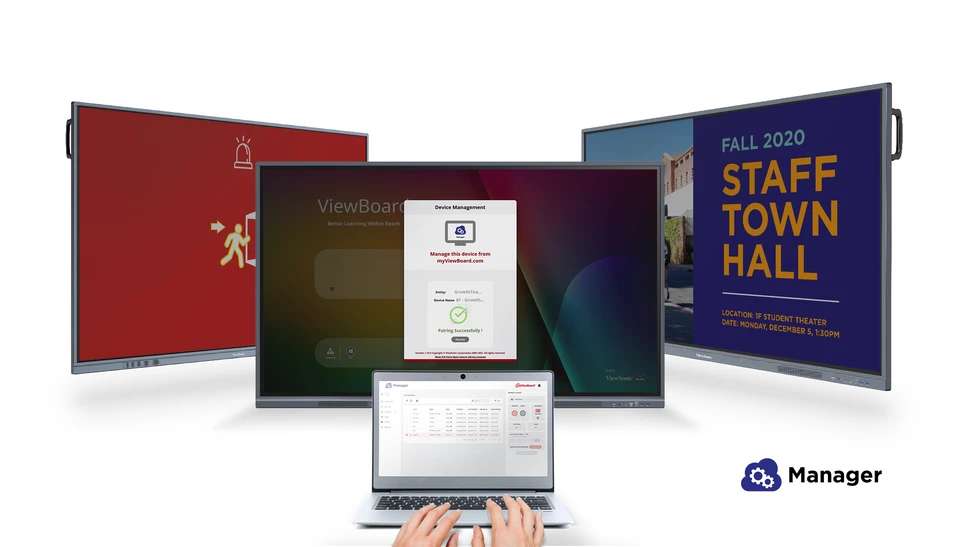 Màn Hình Tương Tác ViewBoard IFP8633-G–86” 4K, Android 11, Cổng USB-C 65W, Đa Nhiệm & myViewBoard