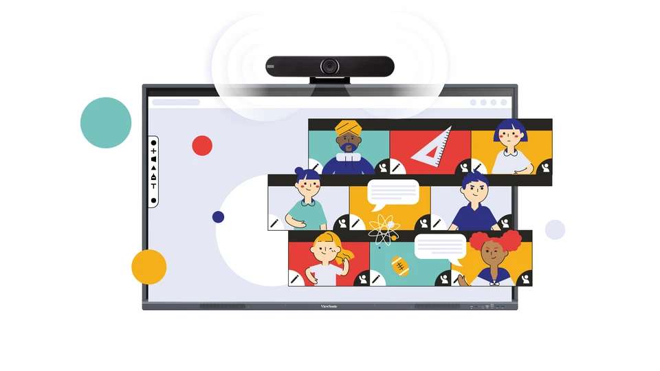 Màn Hình Tương Tác ViewBoard IFP8633-G–86” 4K, Android 11, Cổng USB-C 65W, Đa Nhiệm & myViewBoard