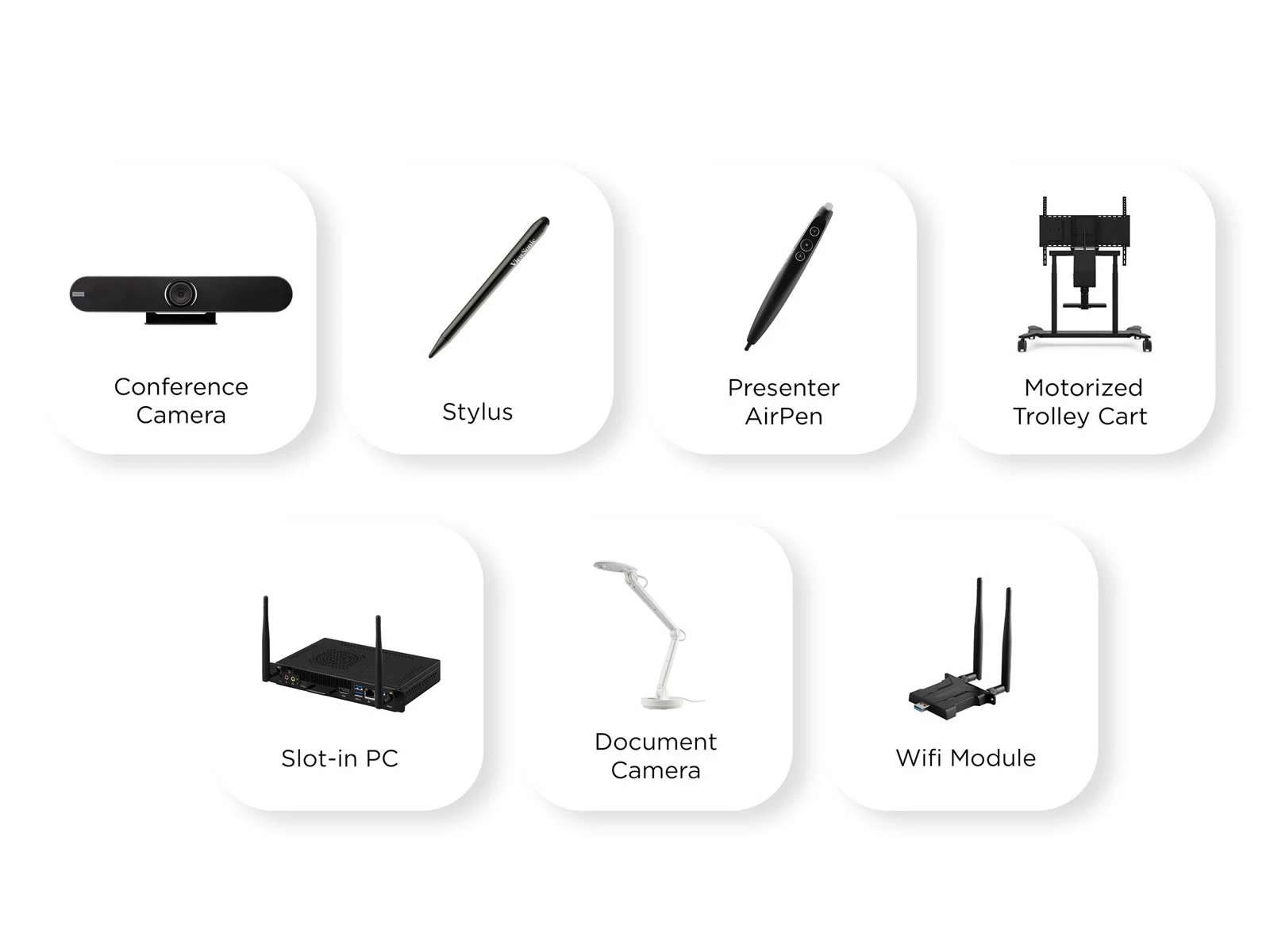Màn Hình Tương Tác ViewSonic ViewBoard IFP8652-2F – 86” 4K EDLA, USB-C, Android 13