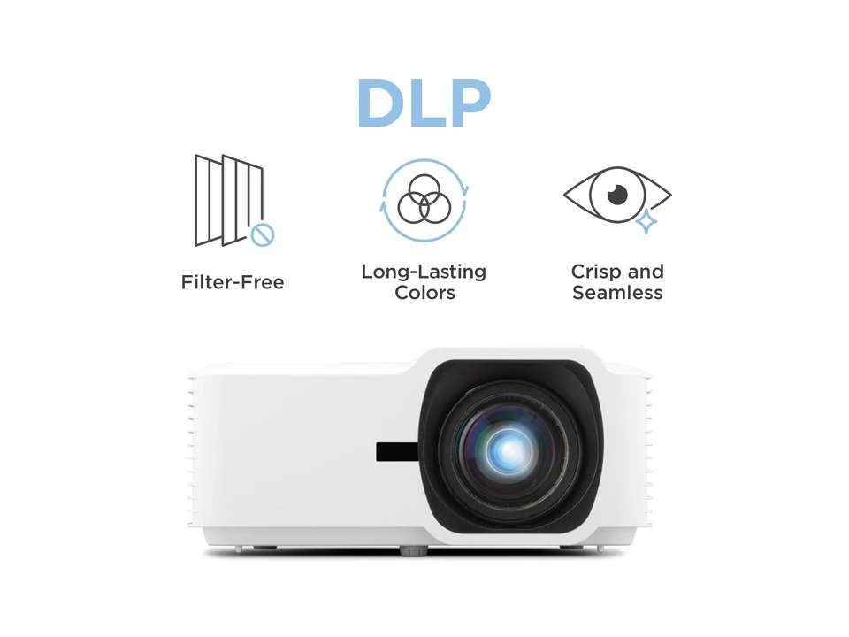 Máy chiếu laser tầm ngắn ViewSonic LSD400HD-ST–4.000 ANSI Lumens, Full HD 1080p