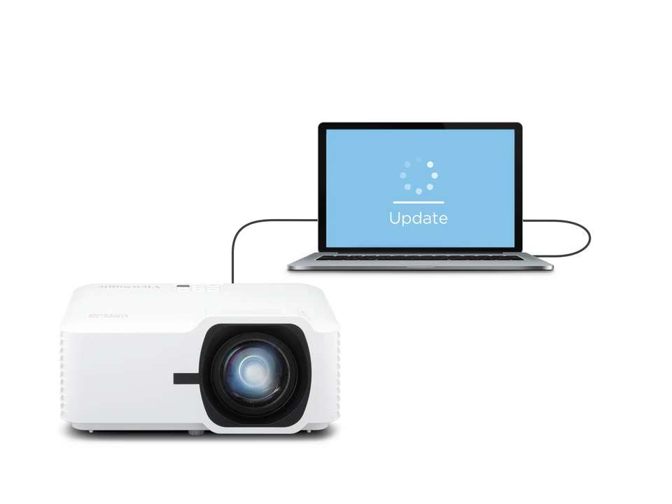 Máy chiếu laser tầm ngắn ViewSonic LSD400HD-ST–4.000 ANSI Lumens, Full HD 1080p