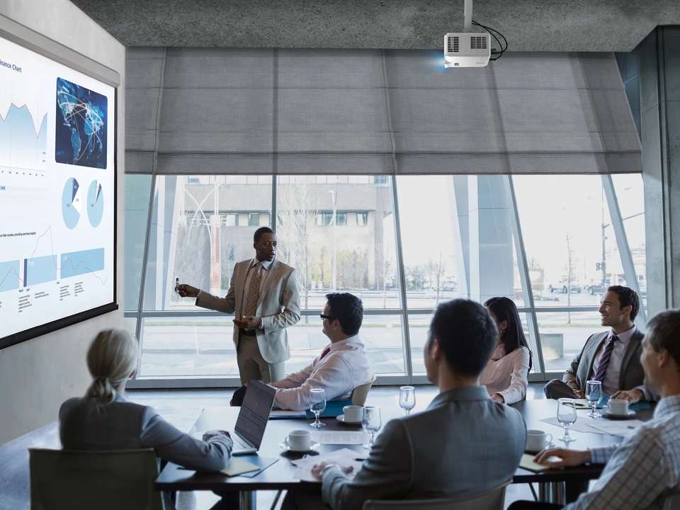 Máy chiếu laser ViewSonic LSD400HD – 4.000 ANSI Lumens, Full HD 1080p dành cho doanh nghiệp và giáo dục