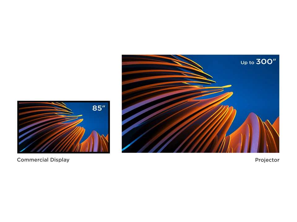 Máy chiếu laser ViewSonic LSD400HD – 4.000 ANSI Lumens, Full HD 1080p dành cho doanh nghiệp và giáo dục