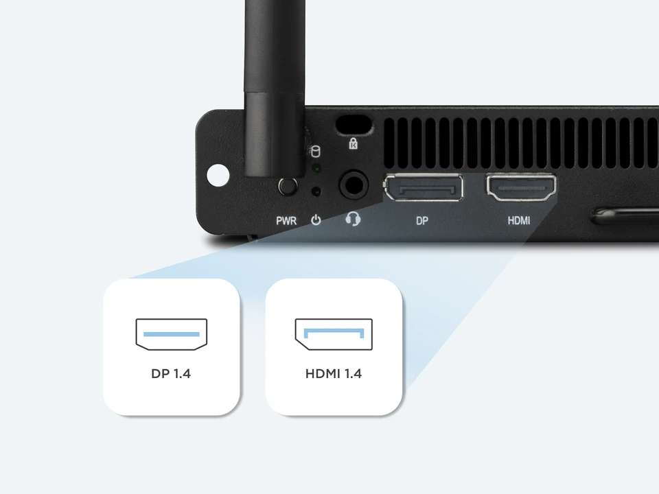 ViewSonic VPCF5-S55-G1-2A – Máy tính cắm vào cho ViewBoard®, Intel® Core thế hệ 12, hỗ trợ 5K@60Hz