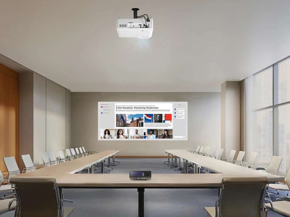 Tỷ lệ 21:9 hỗ trợ Microsoft Teams Rooms
