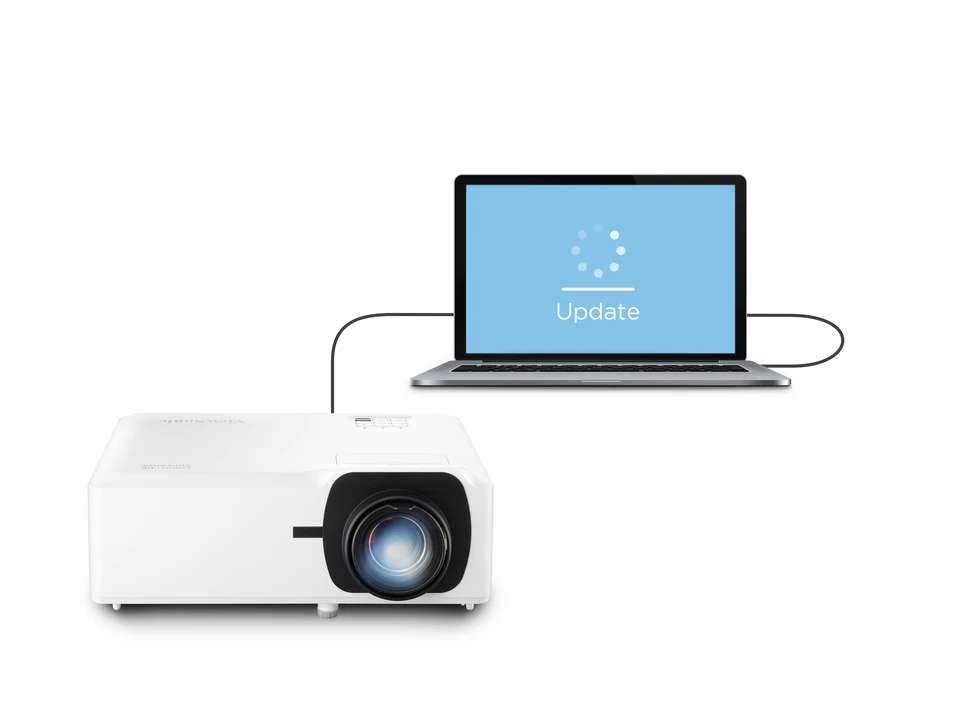 Thiết kế và kích thước máy chiếu LS901-4K