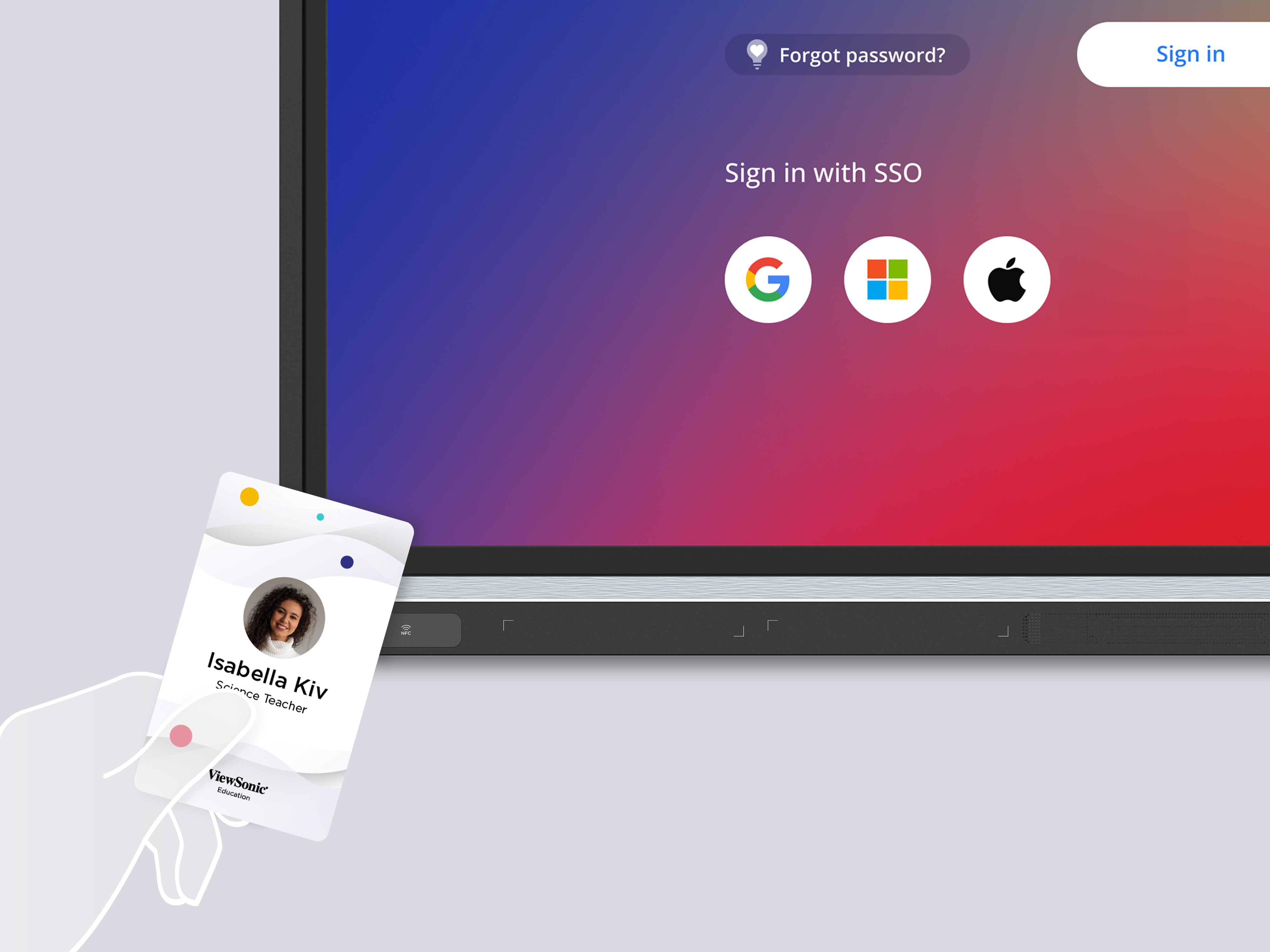Đăng nhập bảo mật thông minh qua thẻ NFC