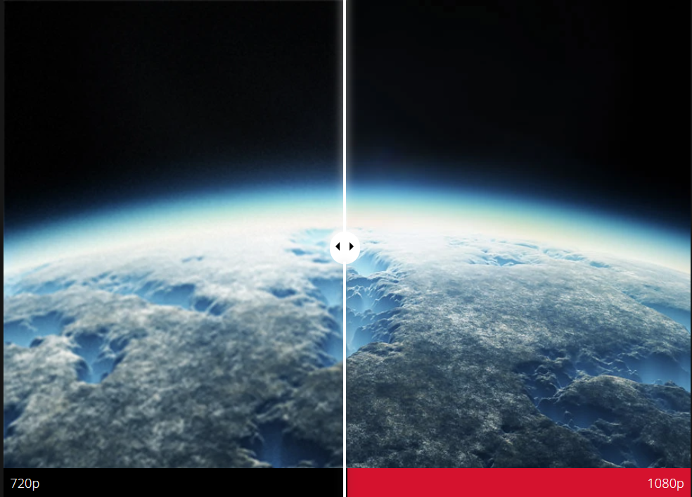 Độ phân giải 1080p sắc nét