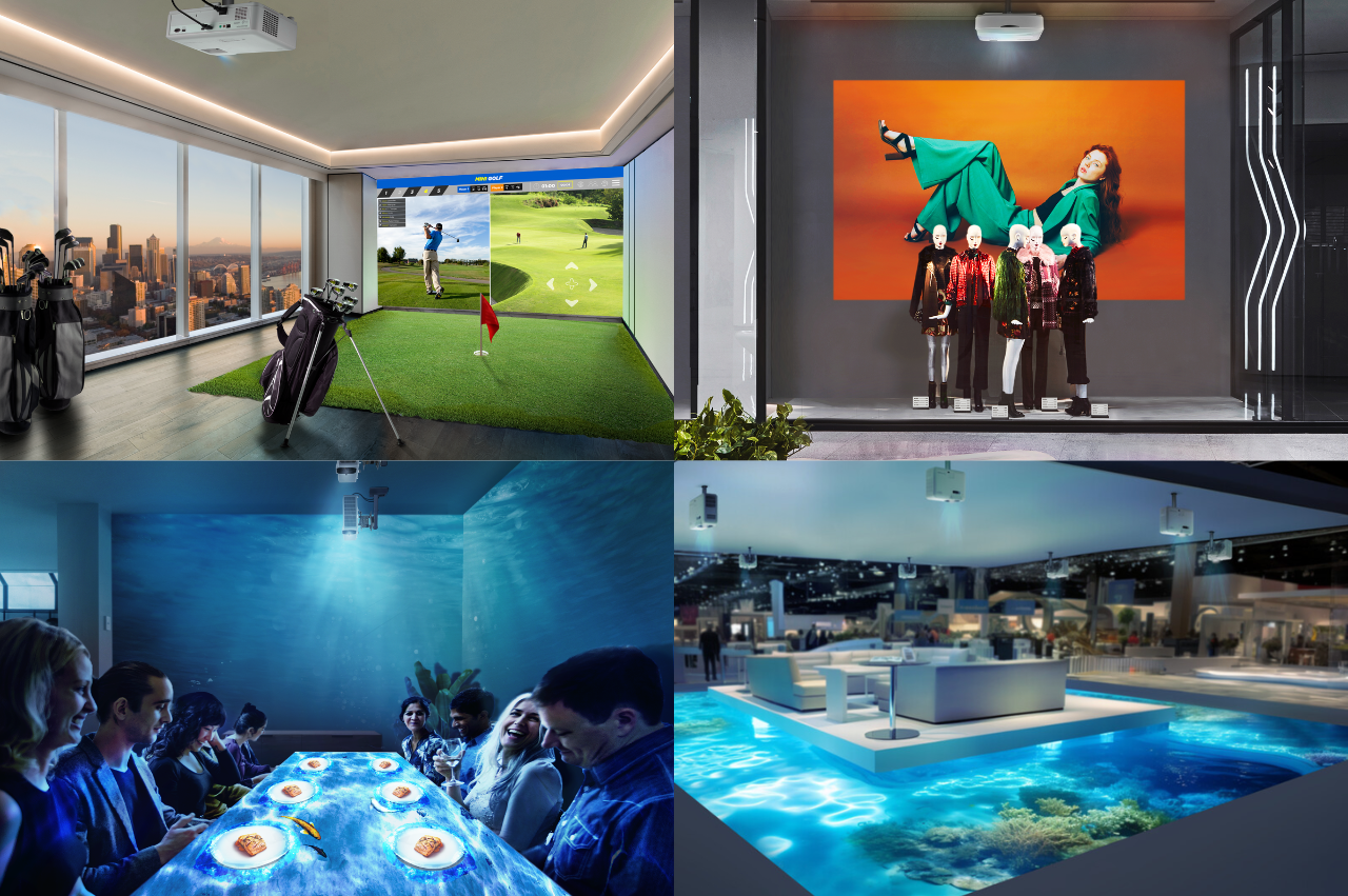 Tình huống thực tế sử dụng máy chiếu