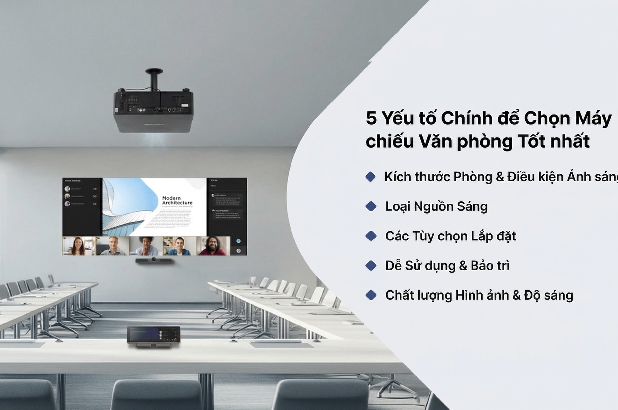 Vận hành và bảo trì tiện lợi