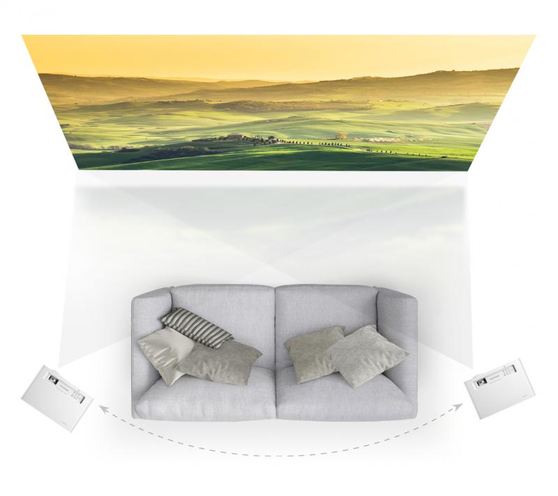 Lợi ích máy chiếu gia đình