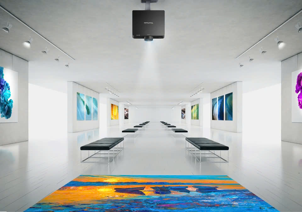 Lắp đặt linh hoạt máy chiếu